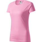 koszulka damska basic pink 134