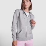 Bluza damska z kapturem rozpinana 6425