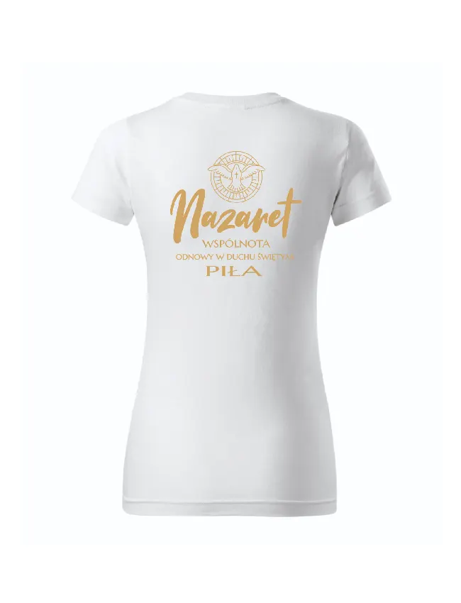 k nazaret damska Koszulka damska Basic 134 "Nazaret" - obrazek 1