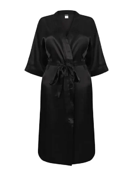 Szlafrok satynowy długi TC054